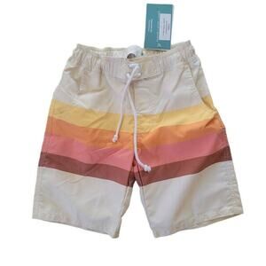 Wildling | Sunset Stripe Swim Trunks | 5 years